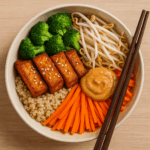 vegan tofy bowl